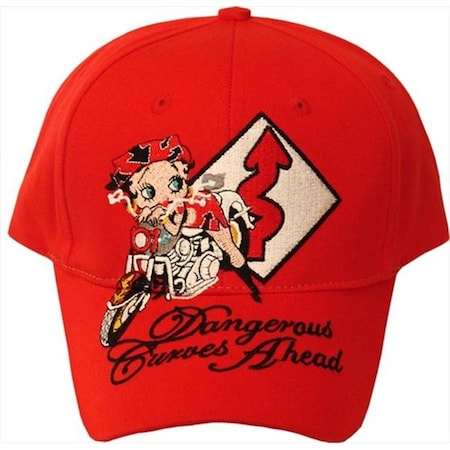 American Favorite Tools Inc American Favorites BB018 Betty Dangerous Curves Ahead Baseball Cap BB018